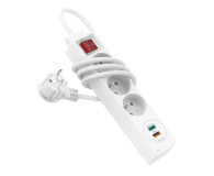 HAMA Listwa zasilająca 3GN, 2xUSB C/A - 1416388 - zdjęcie 1